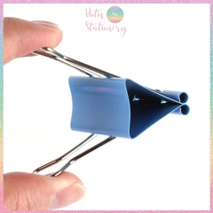 [HOTIS] Kẹp Bướm Kim Loại 25mm Nhiều Màu - Set 12/24/48 Kẹp Tài Liệu Chắc Chắn, Đa Dụng