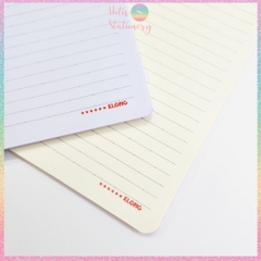 [HOTIS] Giấy kiểm tra cấp II, III khổ B5 KLONG - Tờ đơn & Tờ đôi