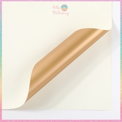 [HOTIS] [MUA TỐI THIỂU 5 TỜ] Giấy gói quà giấy bó hoa 2 mặt 2 màu không thấm nước phong cách Hàn Quốc - KT 56x56cm