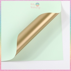 [HOTIS] [MUA TỐI THIỂU 5 TỜ] Giấy gói quà giấy bó hoa 2 mặt 2 màu không thấm nước phong cách Hàn Quốc - KT 56x56cm