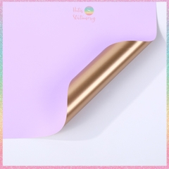 [HOTIS] [MUA TỐI THIỂU 5 TỜ] Giấy gói quà giấy bó hoa 2 mặt 2 màu không thấm nước phong cách Hàn Quốc - KT 56x56cm