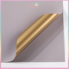 [HOTIS] [MUA TỐI THIỂU 5 TỜ] Giấy gói quà giấy bó hoa 2 mặt 2 màu không thấm nước phong cách Hàn Quốc - KT 56x56cm