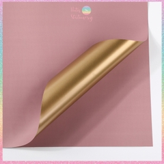 [HOTIS] [MUA TỐI THIỂU 5 TỜ] Giấy gói quà giấy bó hoa 2 mặt 2 màu không thấm nước phong cách Hàn Quốc - KT 56x56cm