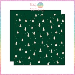 [HOTIS] Set 5 Tờ Giấy Gói Quà Noel Ánh Kim Sang Trọng 57x57cm - Giấy Gói Quà Giáng Sinh Cao Cấp Chống Thấm