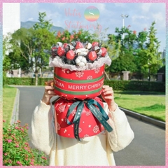 [HOTIS] Set 5 Tờ Giấy Gói Quà Noel Ánh Kim Sang Trọng 57x57cm - Giấy Gói Quà Giáng Sinh Cao Cấp Chống Thấm