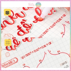 [HOTIS] Sổ Còng Nhựa 2 Đầu Lite Binder Dash Caro / InviDot Line A5 120 Trang - Bìa PP Chống Thấm, Giấy 100GSM