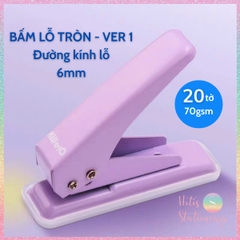 [HOTIS] VER 1 / VER 2 Bấm lỗ tròn 1 lỗ KW-triO dùng cho sổ còng binder DIY bullet journal