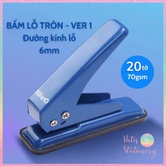 [HOTIS] VER 1 / VER 2 Bấm lỗ tròn 1 lỗ KW-triO dùng cho sổ còng binder DIY bullet journal