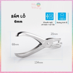 [HOTIS] Kìm bấm lỗ giấy 3mm / 6mm KW-triO làm sổ còng, planner, bullet journal, flashcard, tag