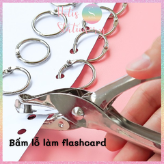 [HOTIS] Kìm bấm lỗ giấy 3mm / 6mm KW-triO làm sổ còng, planner, bullet journal, flashcard, tag