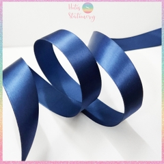 [HOTIS]  Lẻ 1m/ 5m - Ruy băng lụa satin trơn làm nơ, buộc hoa, gói quà - Bản rộng 2.5cm