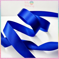 [HOTIS]  Lẻ 1m/ 5m - Ruy băng lụa satin trơn làm nơ, buộc hoa, gói quà - Bản rộng 2.5cm