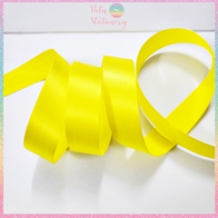 [HOTIS]  Lẻ 1m/ 5m - Ruy băng lụa satin trơn làm nơ, buộc hoa, gói quà - Bản rộng 2.5cm