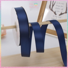 [HOTIS] Cuộn 33m/ 80m Ruy băng lụa satin trơn làm nơ, bó hoa, gói quà - Bản rộng 2.5cm