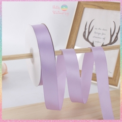 [HOTIS] Cuộn 33m/ 80m Ruy băng lụa satin trơn làm nơ, bó hoa, gói quà - Bản rộng 2.5cm