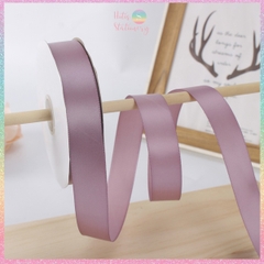 [HOTIS] Cuộn 33m/ 80m Ruy băng lụa satin trơn làm nơ, bó hoa, gói quà - Bản rộng 2.5cm