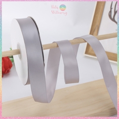 [HOTIS] Cuộn 33m/ 80m Ruy băng lụa satin trơn làm nơ, bó hoa, gói quà - Bản rộng 2.5cm