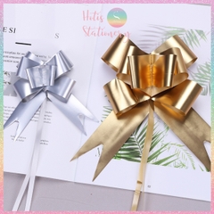 [HOTIS] Set 5 cái Nơ bóng dây rút, nơ bướm rút bông lớn, gói quà sinh nhật, tiệc cưới, giỏ quà tết, quà tặng khách hàng