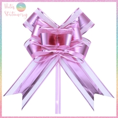 [HOTIS] Set 5 cái Nơ bướm phối ren 5cm, gói quà sinh nhật, tiệc cưới, giỏ quà tết, quà tặng khách hàng