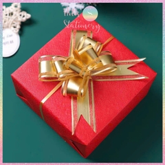 [HOTIS] Set 5 cái Nơ bướm phối ren 5cm, gói quà sinh nhật, tiệc cưới, giỏ quà tết, quà tặng khách hàng