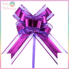 [HOTIS] Set 5 cái Nơ bướm phối ren 5cm, gói quà sinh nhật, tiệc cưới, giỏ quà tết, quà tặng khách hàng