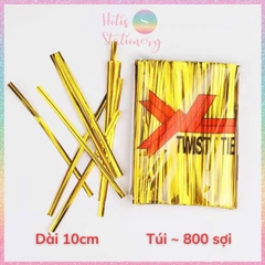 [HOTIS] Dây kẽm buộc túi bánh kẹo, dây kẽm bọc nhựa trang trí, gói quà