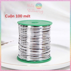 [HOTIS] Dây kẽm buộc túi bánh kẹo, dây kẽm bọc nhựa trang trí, gói quà