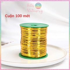 [HOTIS] Dây kẽm buộc túi bánh kẹo, dây kẽm bọc nhựa trang trí, gói quà