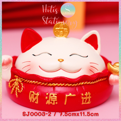 [HOTIS] 21 MẪU - Mèo May Mắn tương mèo chiêu tài trang trí bàn học, bàn làm việc, phòng khách, ô tô