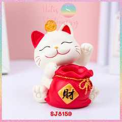 [HOTIS] 21 MẪU - Mèo May Mắn tương mèo chiêu tài trang trí bàn học, bàn làm việc, phòng khách, ô tô