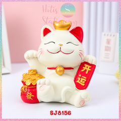 [HOTIS] 21 MẪU - Mèo May Mắn tương mèo chiêu tài trang trí bàn học, bàn làm việc, phòng khách, ô tô