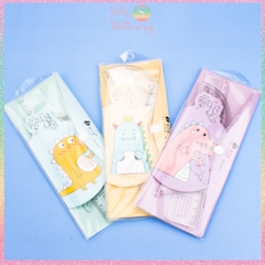 Bộ thước eke 4 món Hotis đo độ, đo góc trong suốt