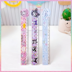 [HOTIS] Thước nhựa 15cm / 20cm in họa tiết hoạt hình dễ thương