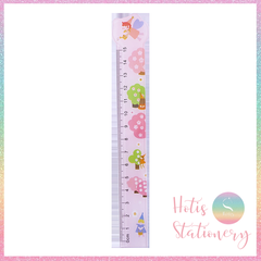 [HOTIS] Thước nhựa 15cm / 20cm in họa tiết hoạt hình dễ thương