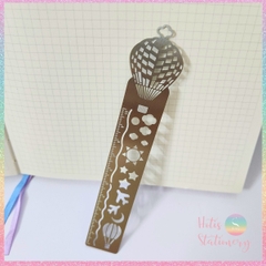 [HOTIS] Thẻ đánh dấu sách Ruler Bookmark thẻ kẹp sách thước rỗng vẽ họa tiết độc đáo