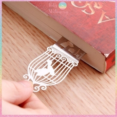 [HOTIS] Thẻ đánh dấu sách Ruler Bookmark thẻ kẹp sách thước rỗng vẽ họa tiết độc đáo