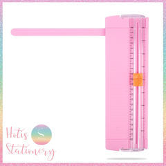 [HOTIS] 10 MÀU - Bàn Cắt Giấy Mini A5 Có Thước Gấp – Dụng Cụ Handmade, DIY Chính Xác & Tiện Lợi