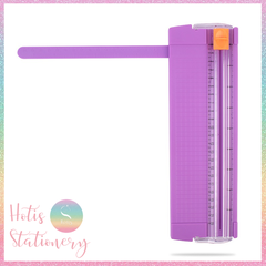 [HOTIS] 10 MÀU - Bàn Cắt Giấy Mini A5 Có Thước Gấp – Dụng Cụ Handmade, DIY Chính Xác & Tiện Lợi