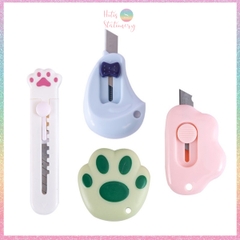 [HOTIS] Dao rọc giấy hình gà con, chân mèo, chân gấu, đám mây siêu dễ thương