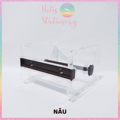 [HOTIS] Dụng cụ cắt băng keo washi trong suốt xinh xắn và tiện lợi