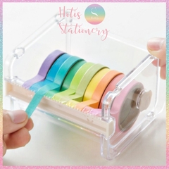 [HOTIS] Dụng cụ cắt băng keo washi trong suốt xinh xắn và tiện lợi