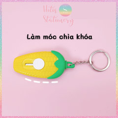 [HOTIS] Dao rọc giấy rau củ hoa quả có thể gắn móc chìa khóa - Nhiều mẫu