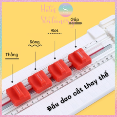 [HOTIS] Đầu dao cắt thay thế cho bàn cắt giấy KW-triO  Light Trimmer -No.13830/13831/13930/13045/13046