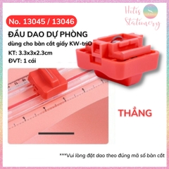 [HOTIS] Đầu dao cắt thay thế cho bàn cắt giấy KW-triO  Light Trimmer -No.13830/13831/13930/13045/13046