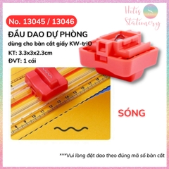 [HOTIS] Đầu dao cắt thay thế cho bàn cắt giấy KW-triO  Light Trimmer -No.13830/13831/13930/13045/13046