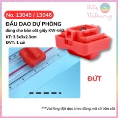 [HOTIS] Đầu dao cắt thay thế cho bàn cắt giấy KW-triO  Light Trimmer -No.13830/13831/13930/13045/13046