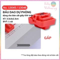[HOTIS] Đầu dao cắt thay thế cho bàn cắt giấy KW-triO  Light Trimmer -No.13830/13831/13930/13045/13046