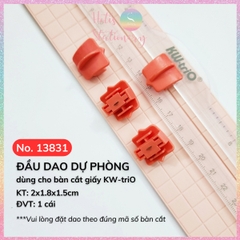 [HOTIS] Đầu dao cắt thay thế cho bàn cắt giấy KW-triO  Light Trimmer -No.13830/13831/13930/13045/13046