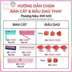 [HOTIS] Đầu dao cắt thay thế cho bàn cắt giấy KW-triO  Light Trimmer -No.13830/13831/13930/13045/13046
