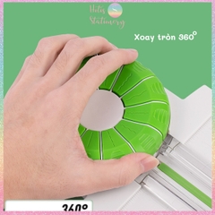 Bàn cắt giấy A4 12 dao Jef Trimmer cắt nét thẳng, đứt, răng cưa DIY